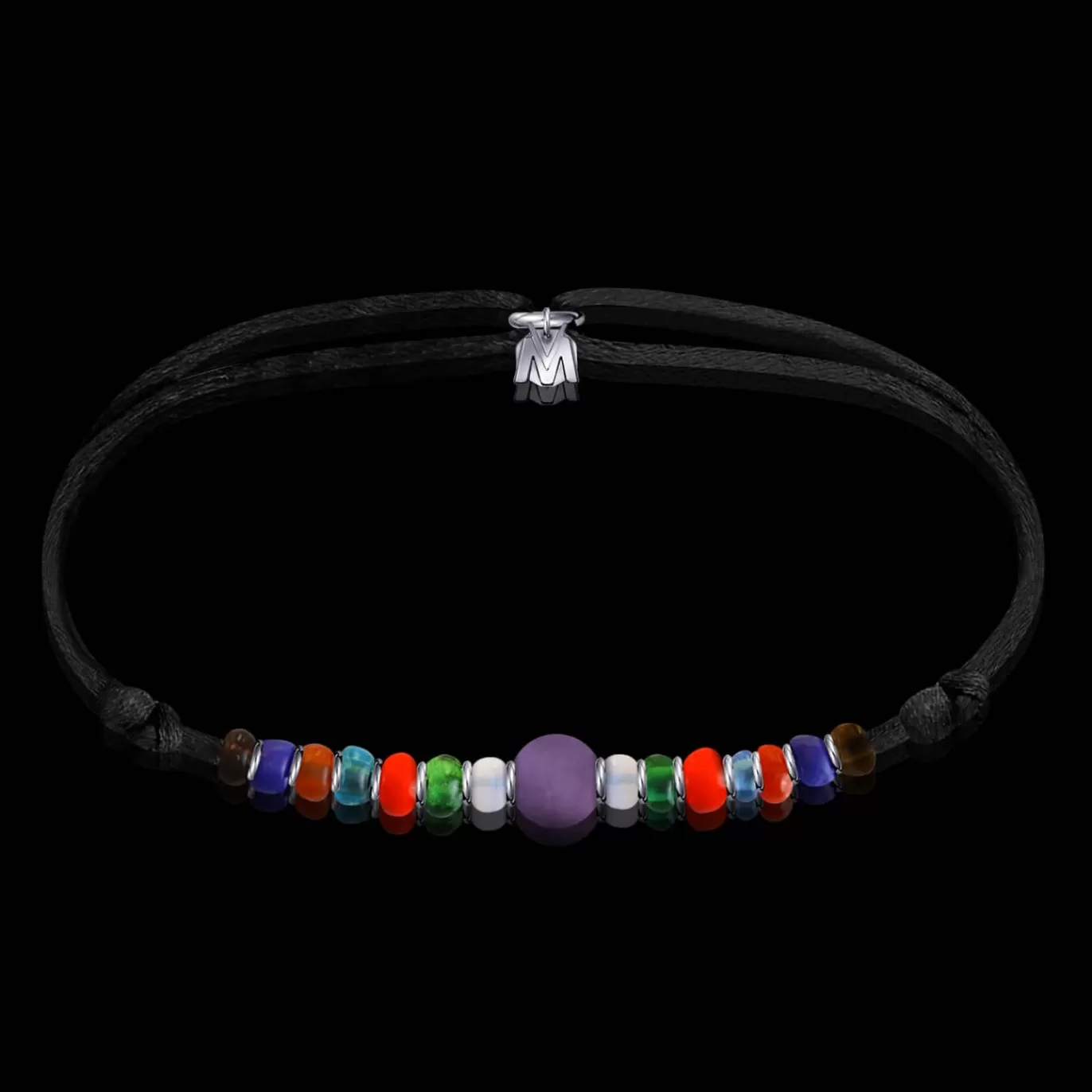 Bracelet Arlequin Amethyste-Michaël Vessière Discount