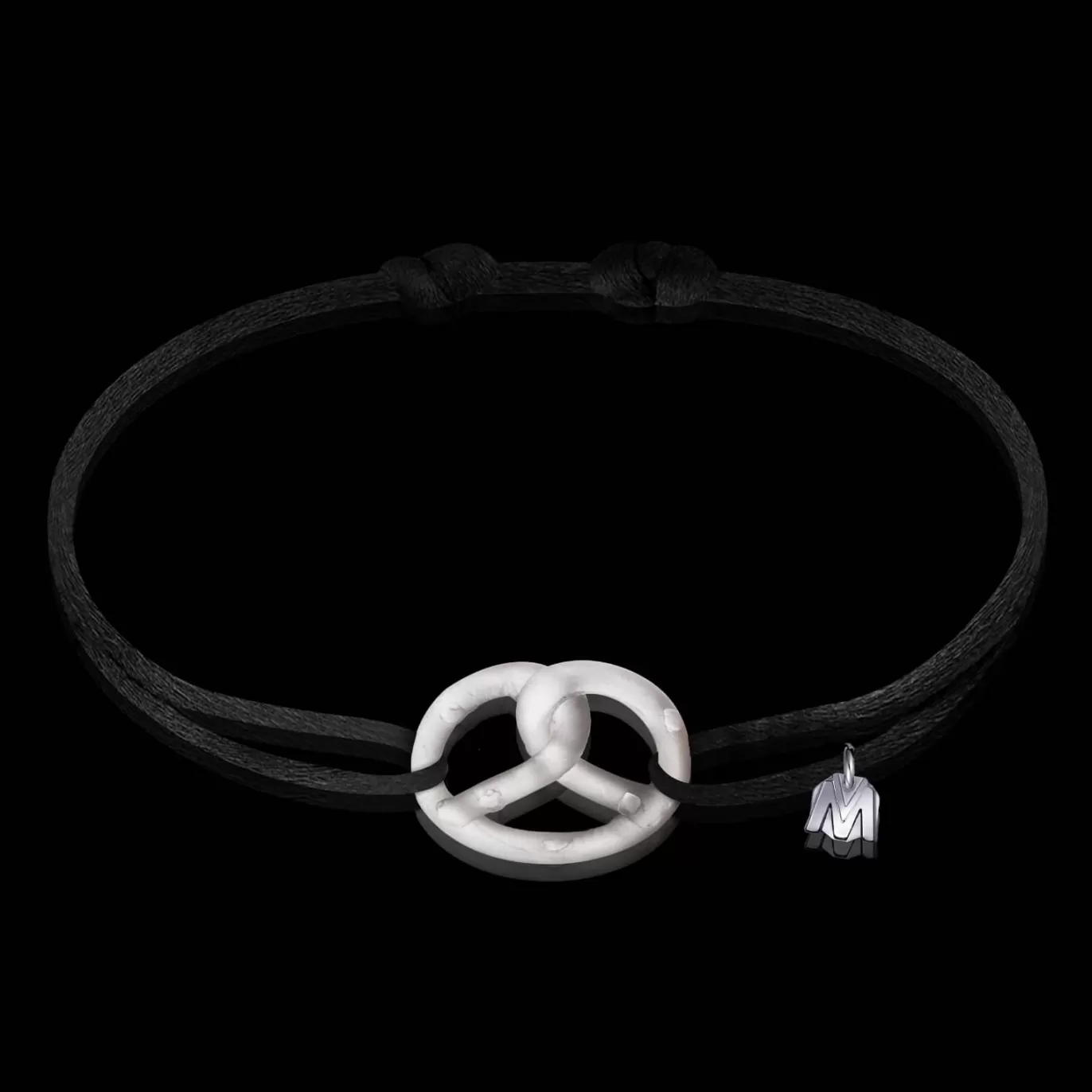 Bracelet Bretzel Incolore Pate De Cristal-Michaël Vessière Best Sale