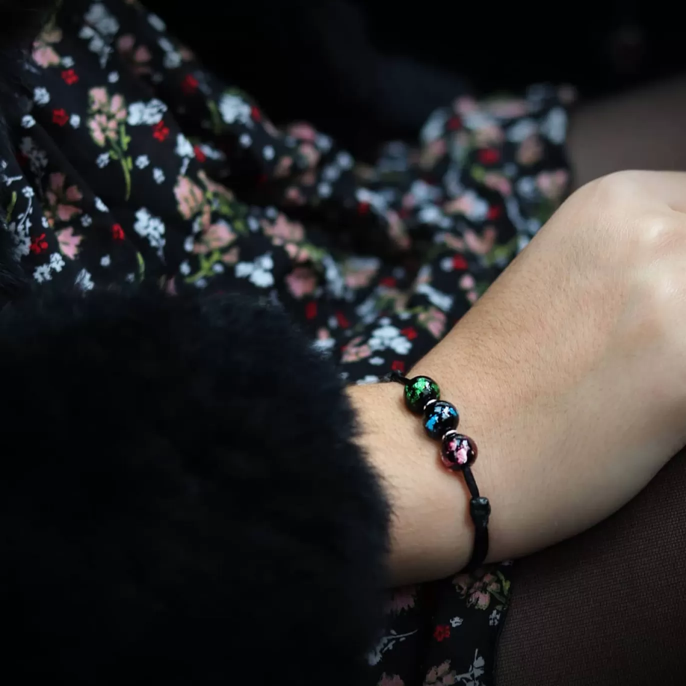 Bracelet Chakras Made In France Sur Cordon-Michaël Vessière Shop