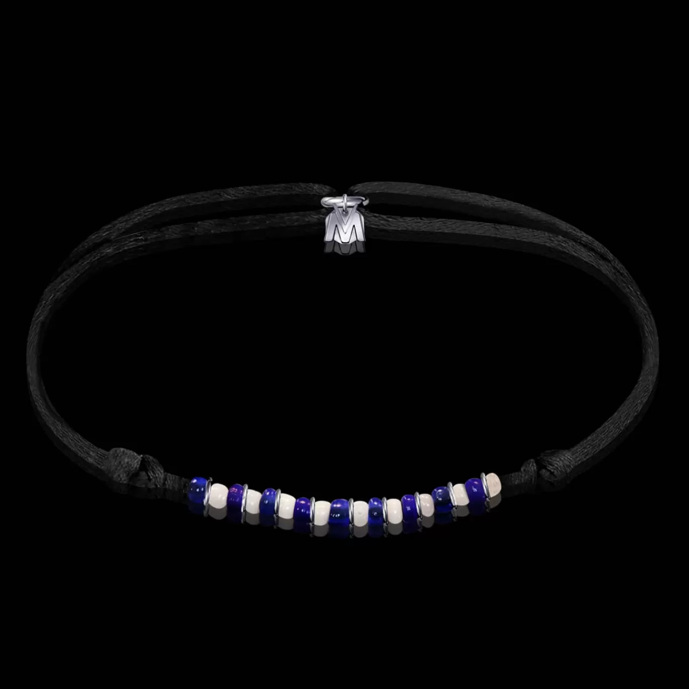 Bracelet Petit Prince Verre De Murano Sur Cordon-Michaël Vessière Clearance