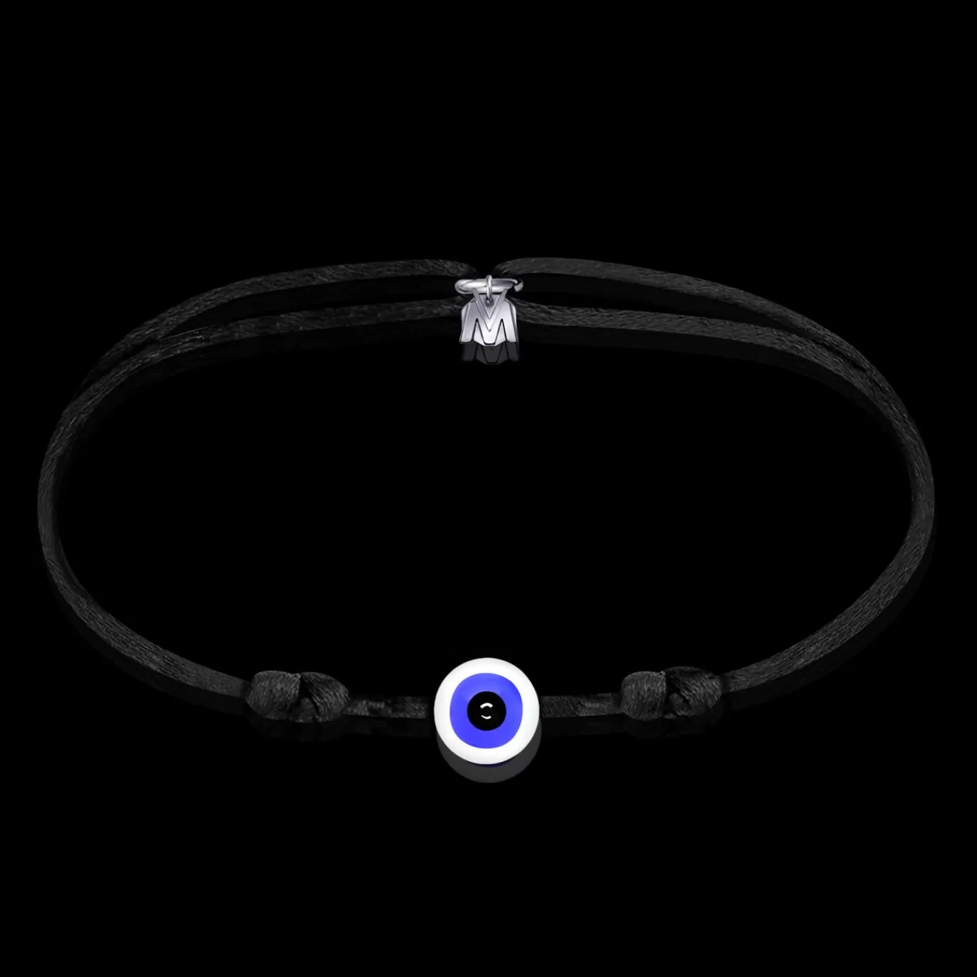 Bracelet Porte-Bonheur Evil Eye Sur Cordon-Michaël Vessière Clearance