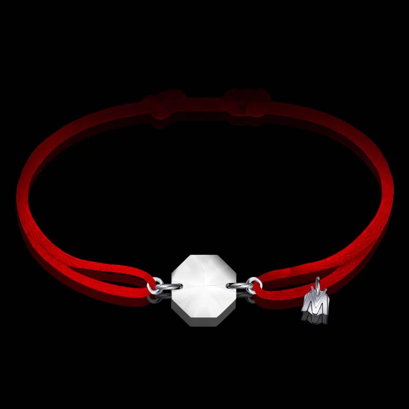Bracelet Porte-Bonheur Pierre Clair Cordon Rouge-Michaël Vessière New