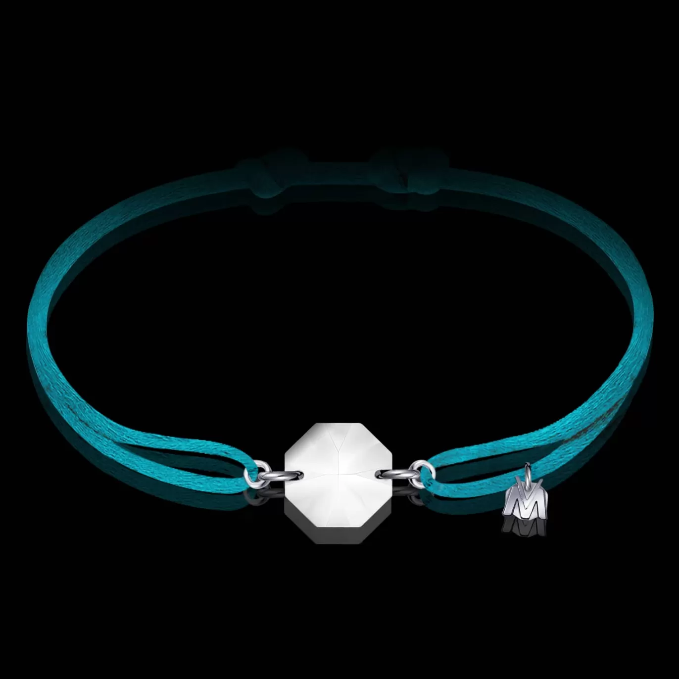 Bracelet Porte-Bonheur Pierre Clair Cordon Turquoise-Michaël Vessière Best Sale