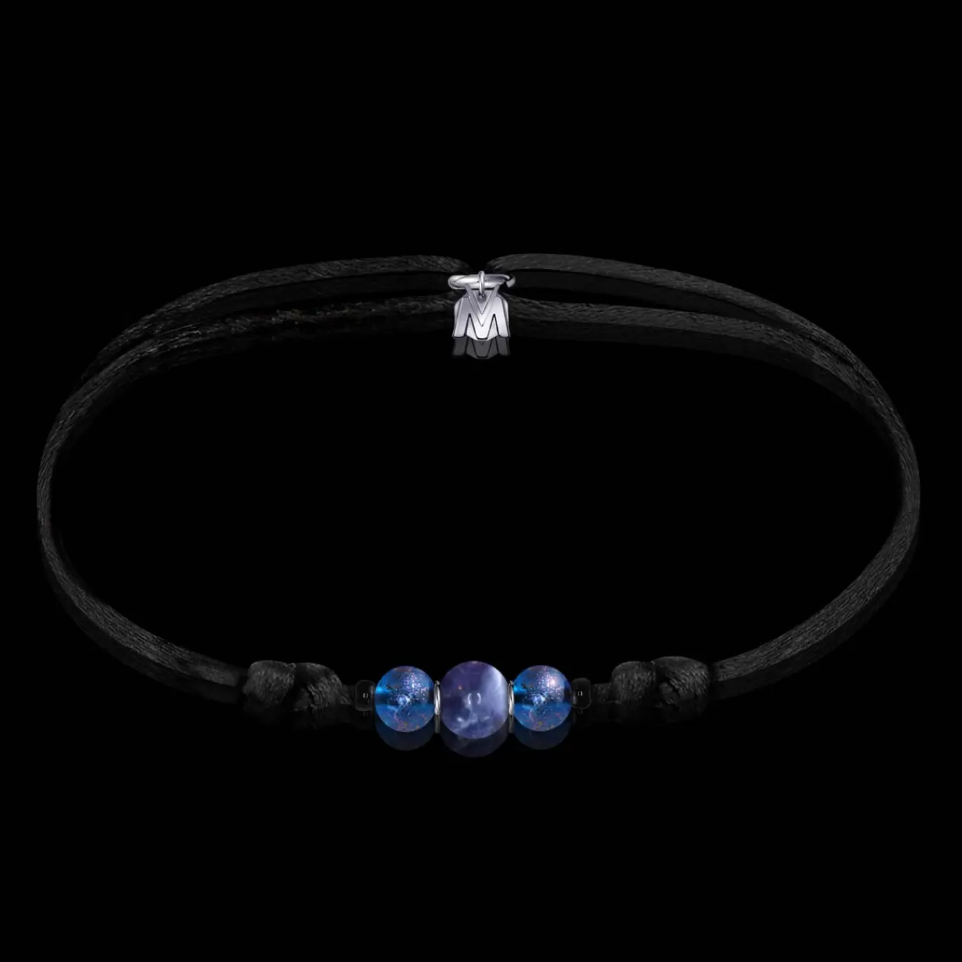 Bracelet Sodalite + Verre Made In France-Michaël Vessière Online