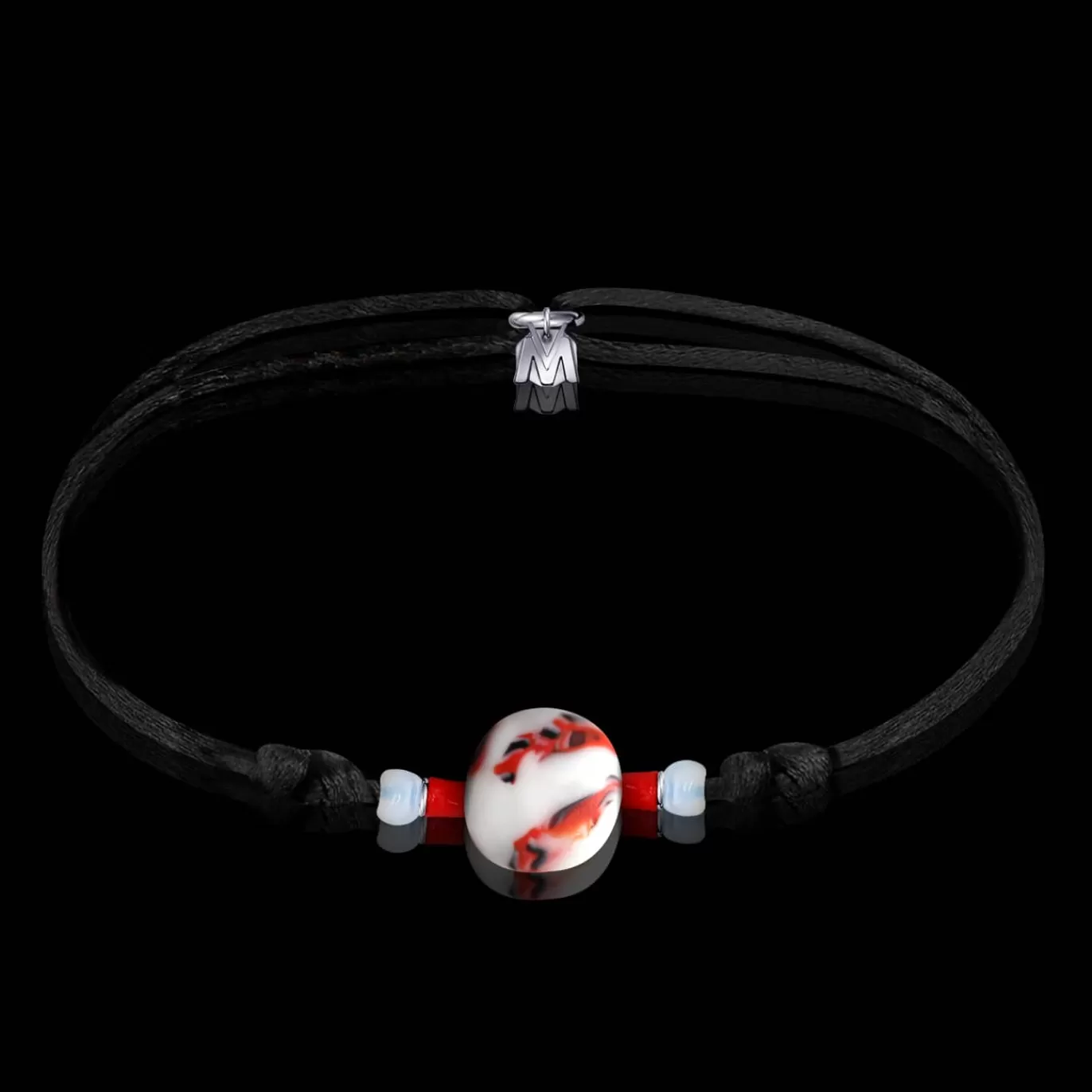 Bracelet Terre De Feu En Pate De Verre - 47 Ex-Michaël Vessière Clearance
