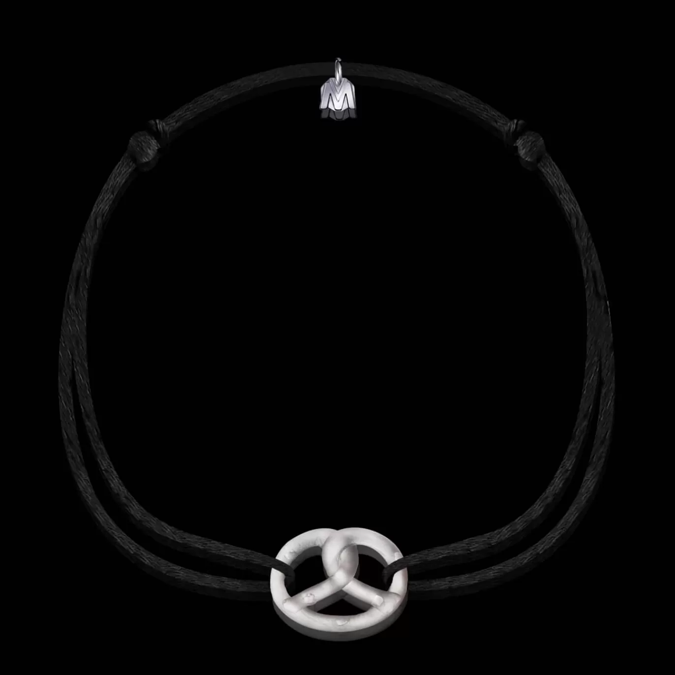 Collier Bretzel Incolore Pate De Cristal-Michaël Vessière Cheap