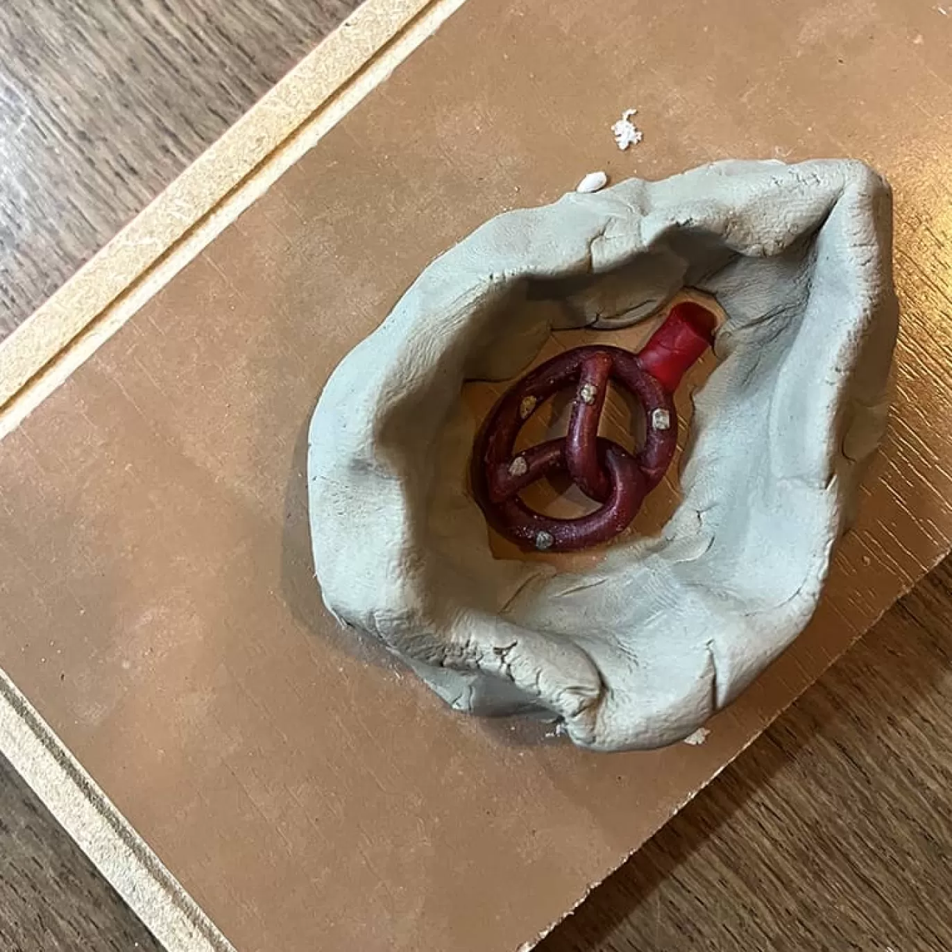 Collier Bretzel Incolore Pate De Cristal-Michaël Vessière Cheap