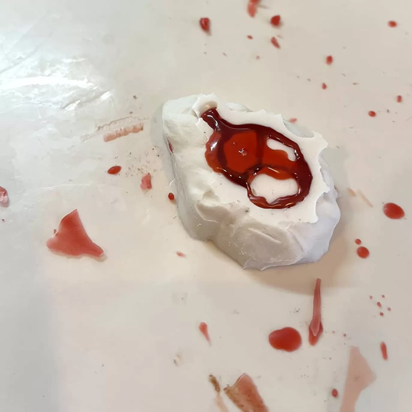 Collier Bretzel Incolore Pate De Cristal-Michaël Vessière Cheap