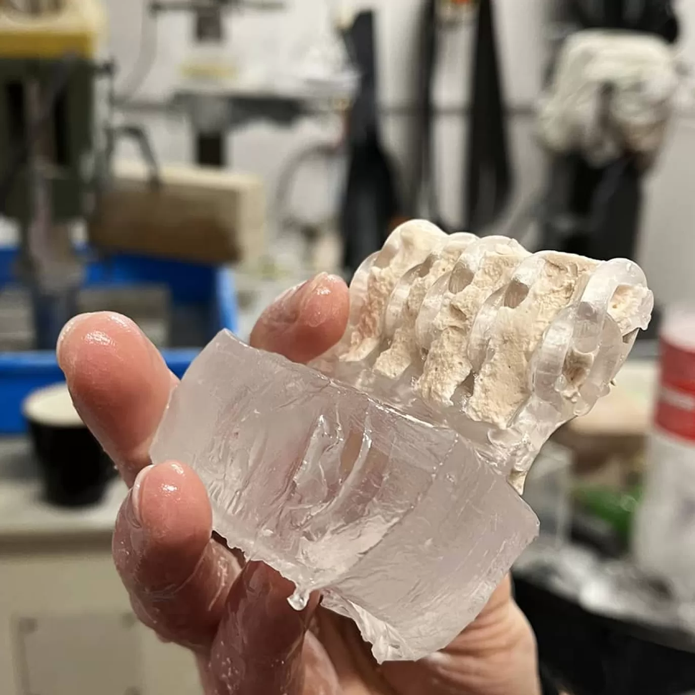 Collier Bretzel Incolore Pate De Cristal-Michaël Vessière Cheap